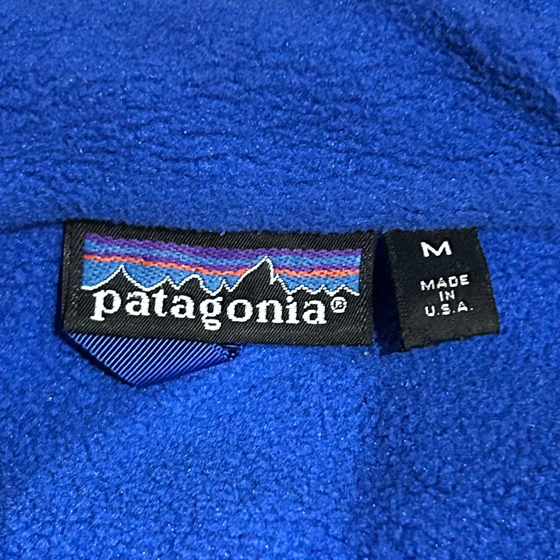 80's Patagonia Shelled Synchilla MADE in USA SIZE M
