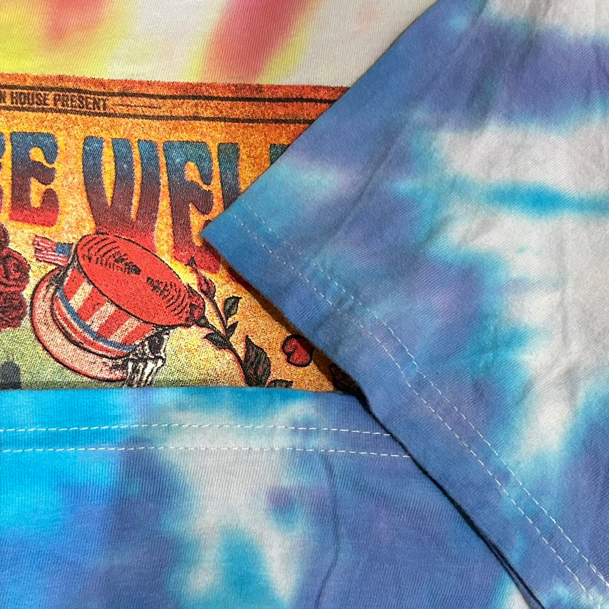 Grateful Dead 2015 Fare Thee Well 50th TIEDYE TEE SIZE 2XL
