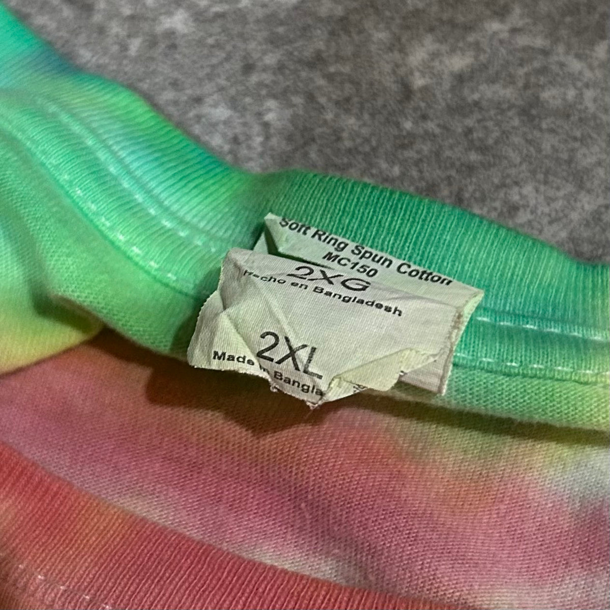 Grateful Dead 2015 Fare Thee Well 50th TIEDYE TEE SIZE 2XL