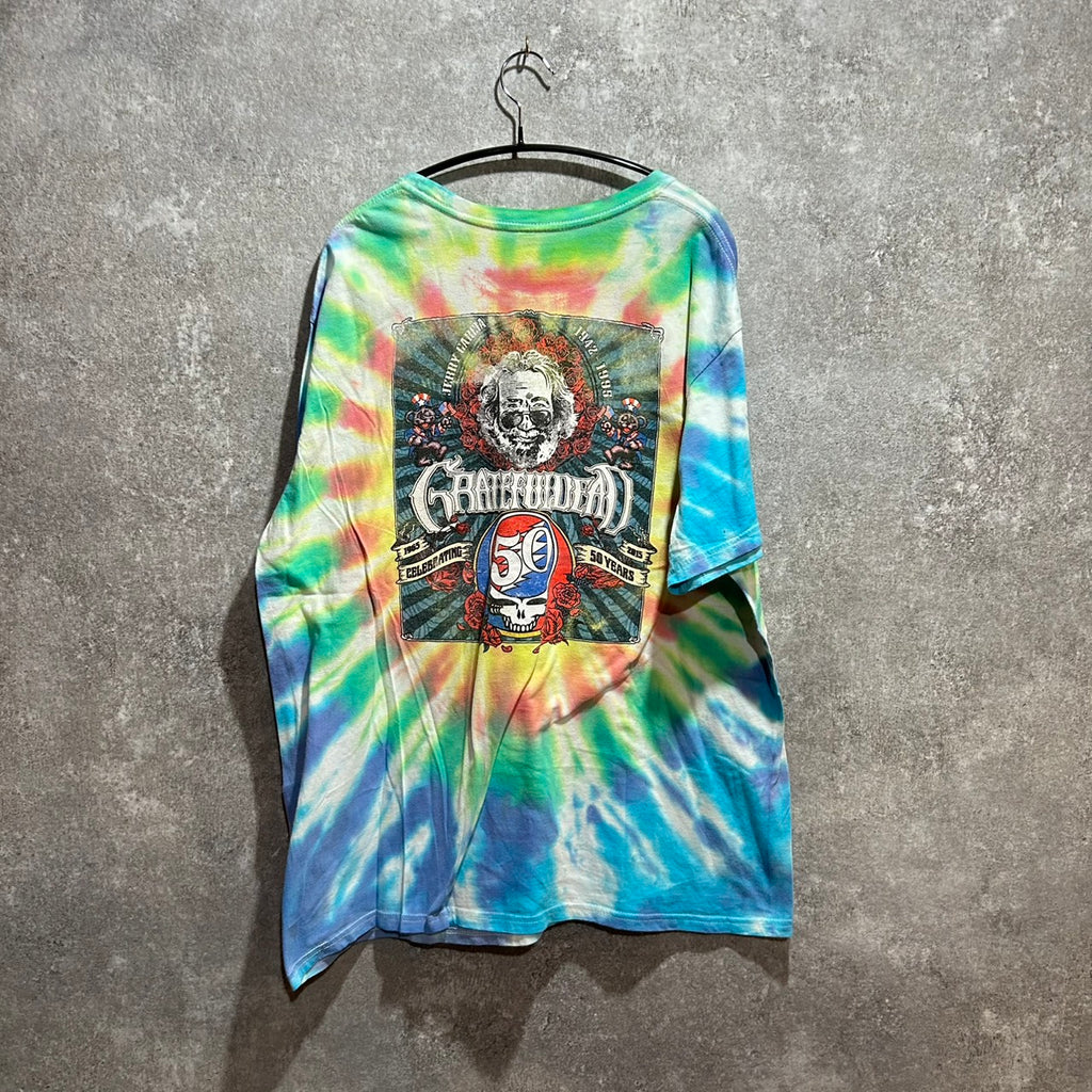 Grateful Dead 2015 Fare Thee Well 50th TIEDYE TEE SIZE 2XL