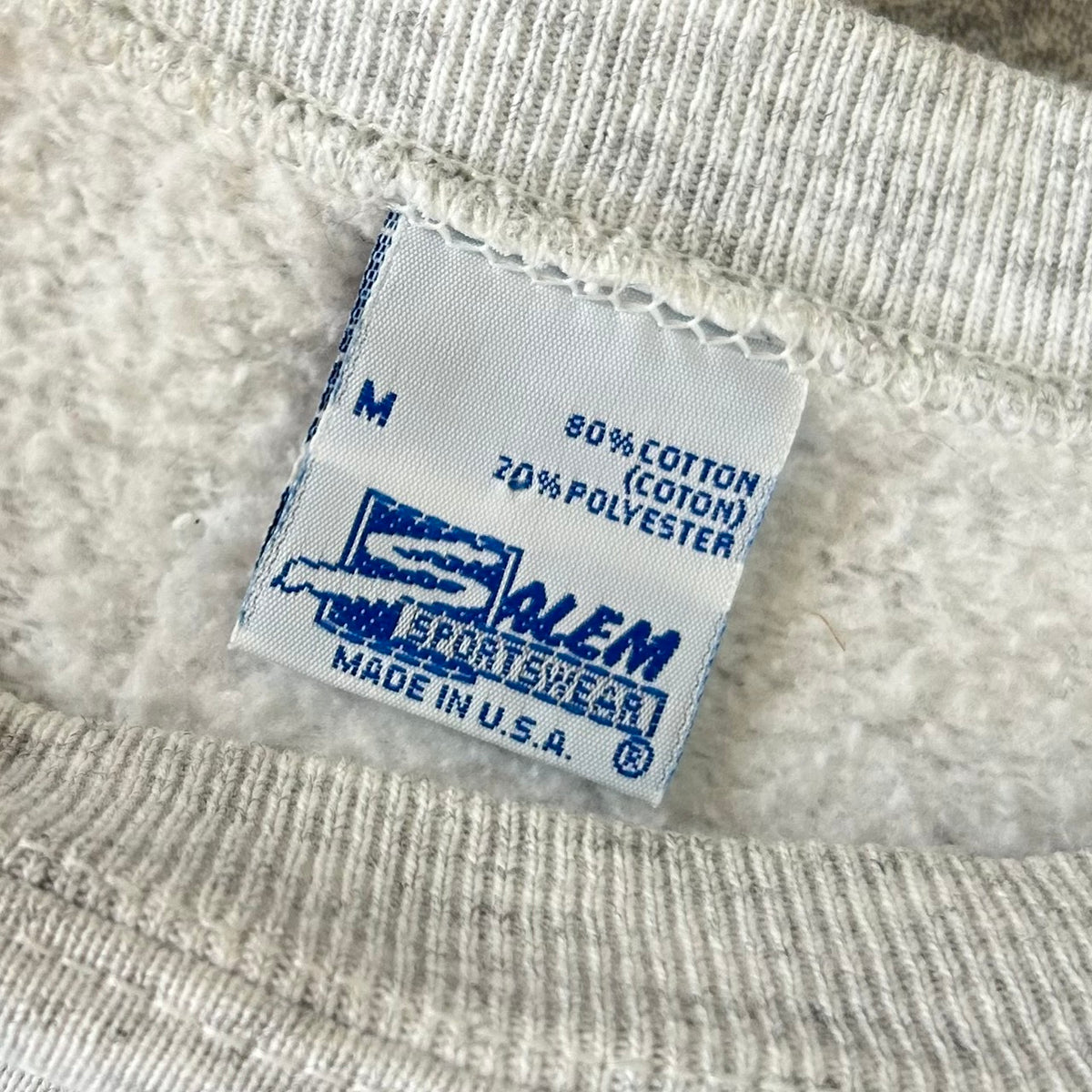 90's SALEM "HIDEO NOMO" Dodgers SWEAT MLB SIZE M MADE in USA