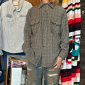 Vintage Pendleton Houndstooth Wool Shirt Circa 1970s