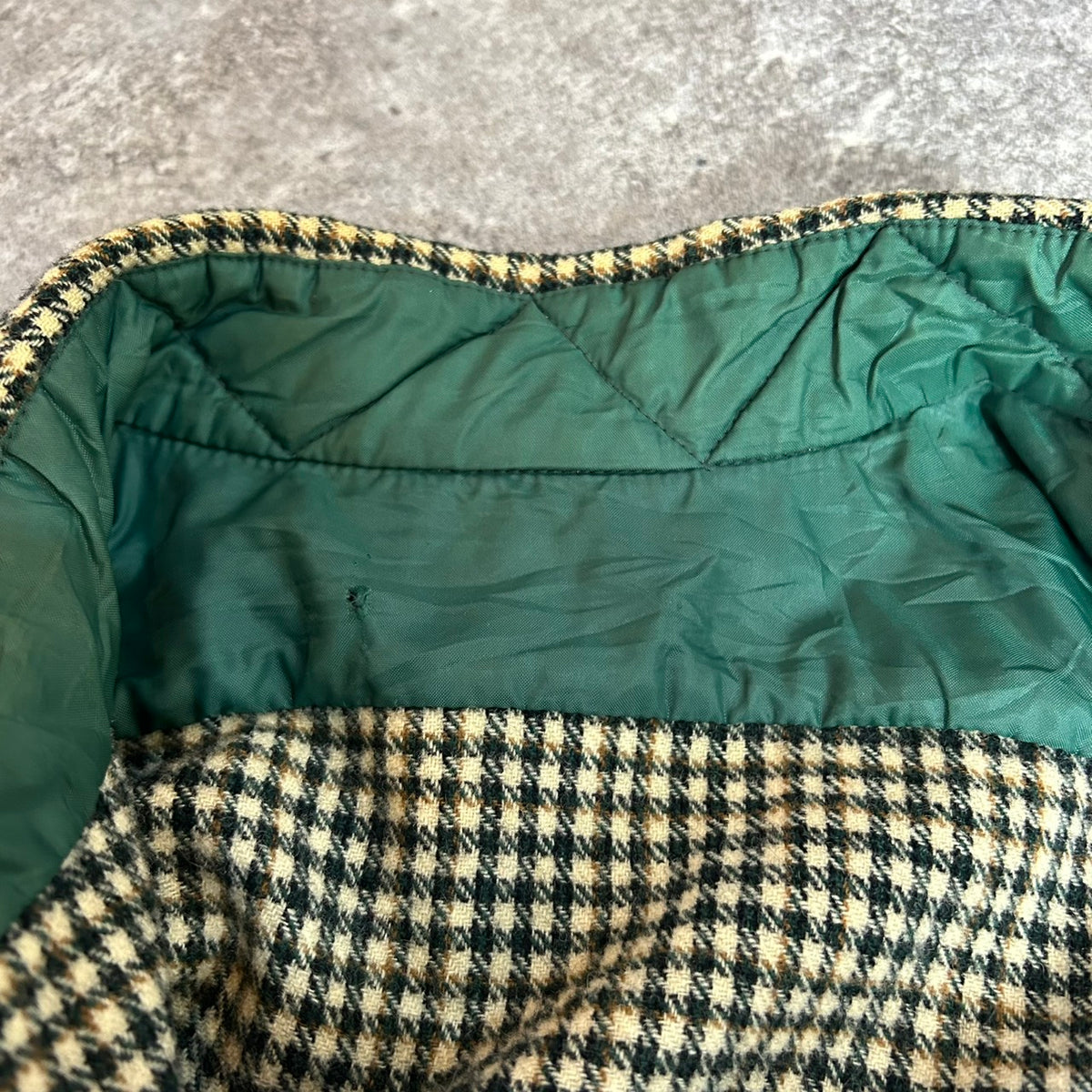 Vintage Pendleton Houndstooth Wool Shirt Circa 1970s