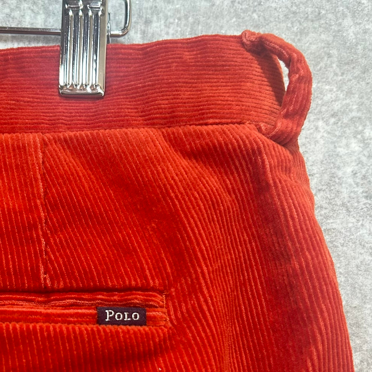 Ralph Lauren Corduroy Pants Classic Fit 38×32 RED