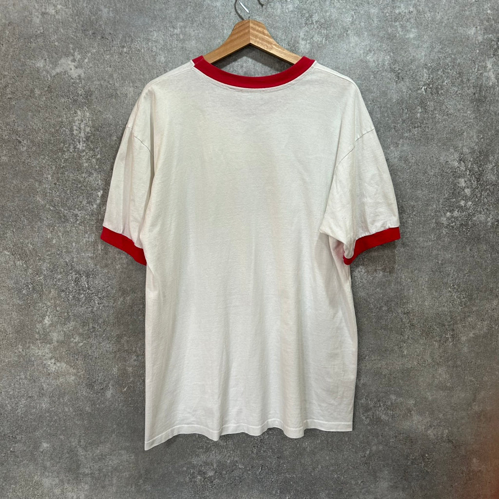90's NORTHWAVE Ringer Tee SIZE XL anvil MADE in USA