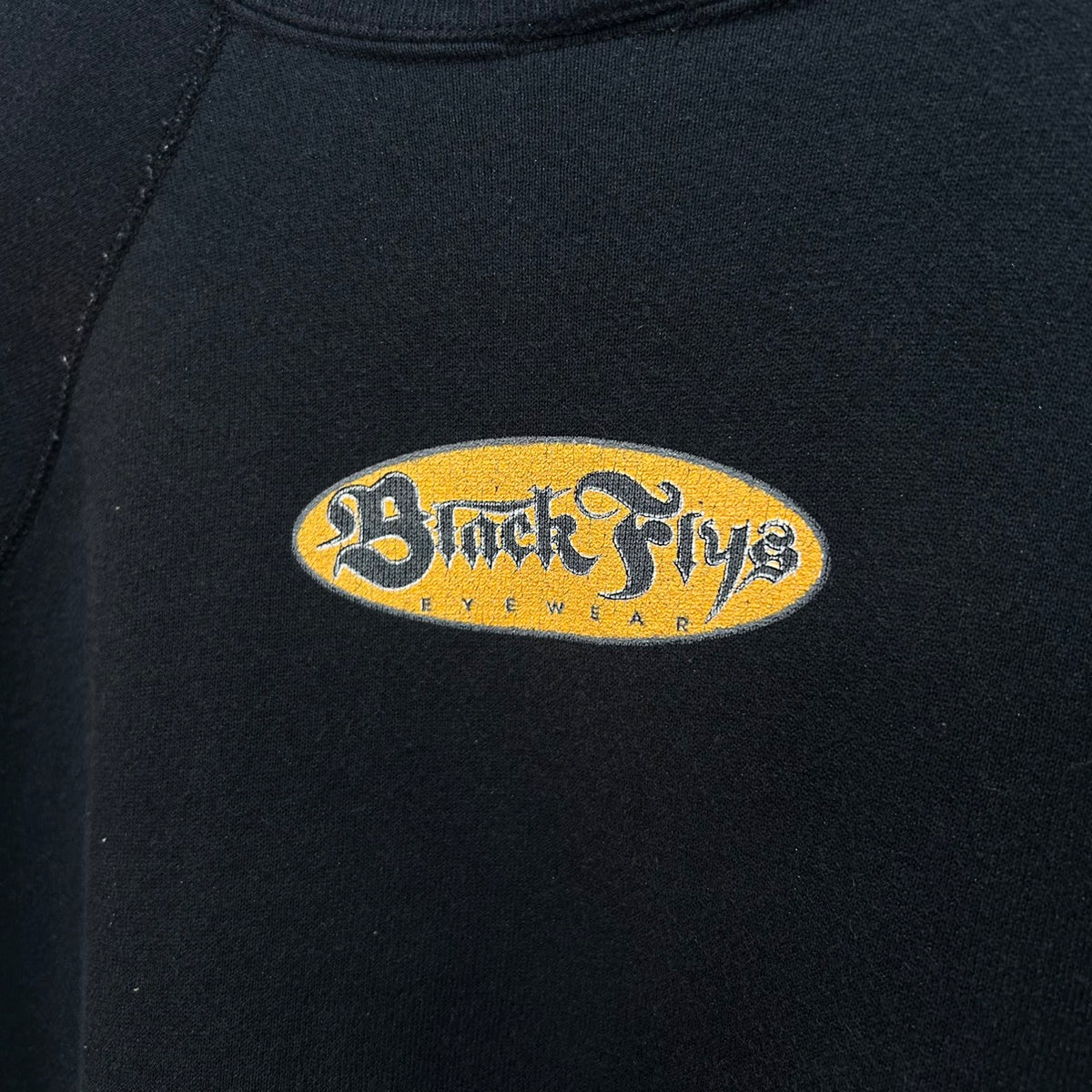 90's BLACK FLYS DEVIL SWEAT SIZE L MURINA MADE in USA
