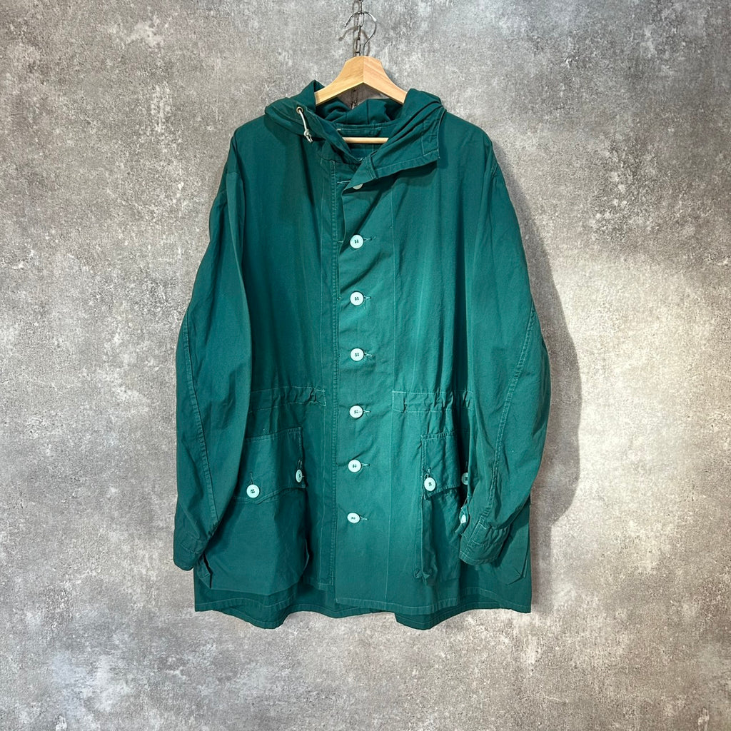 SWEDISH ARMY M62 SNOW PARKA REMAKE OVER DYE GREEN