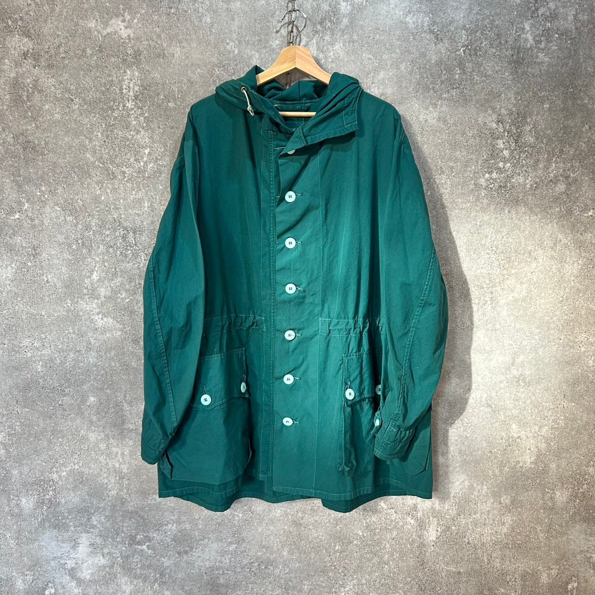 SWEDISH ARMY M62 SNOW PARKA REMAKE OVER DYE GREEN
