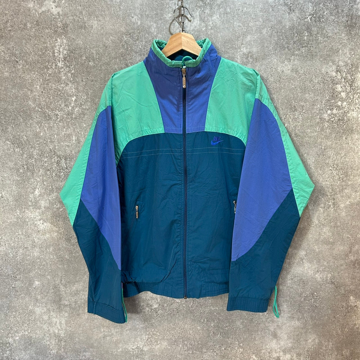 90's NIKE Silver tag NYLON JACKET