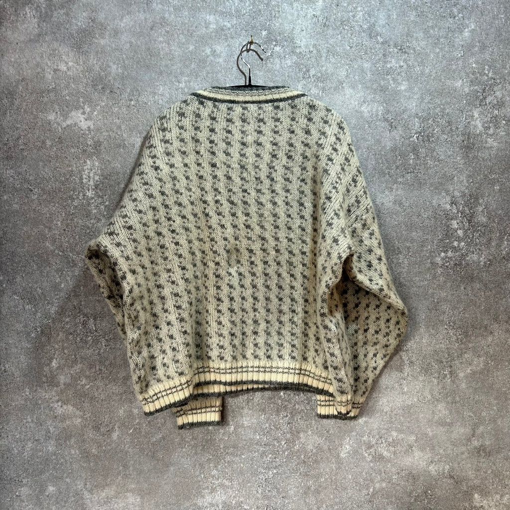 ICEWEAR WOOL SWEATER BIRDSEYE SIZE L