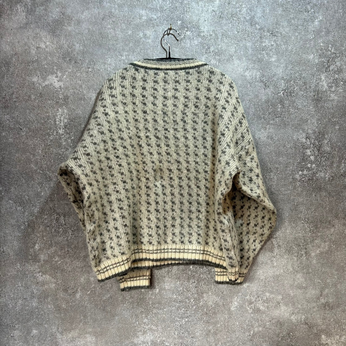 ICEWEAR WOOL SWEATER BIRDSEYE SIZE L