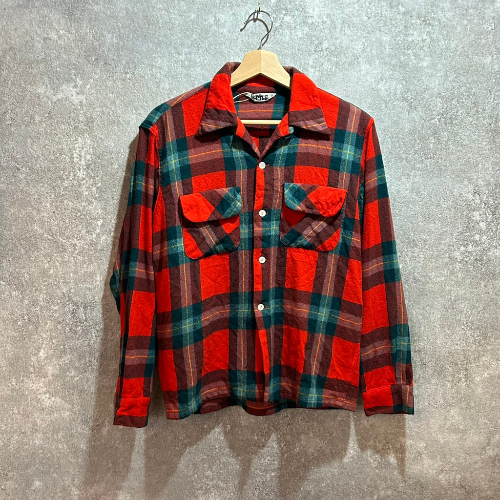 50’s TOWNLINE SPORTSWEAR OPEN COLLAR SHIRT