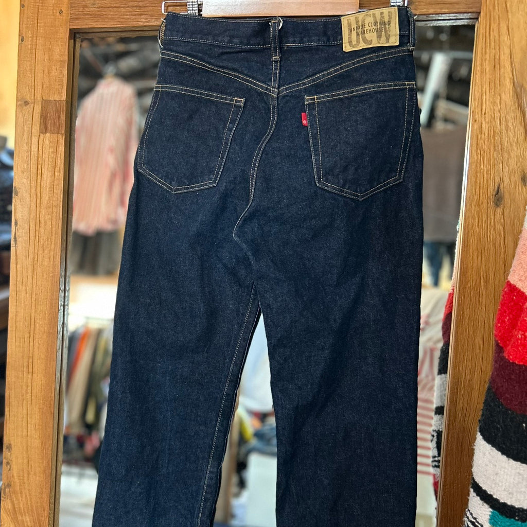 90s Old UNIQLO Dark Indigo Denim