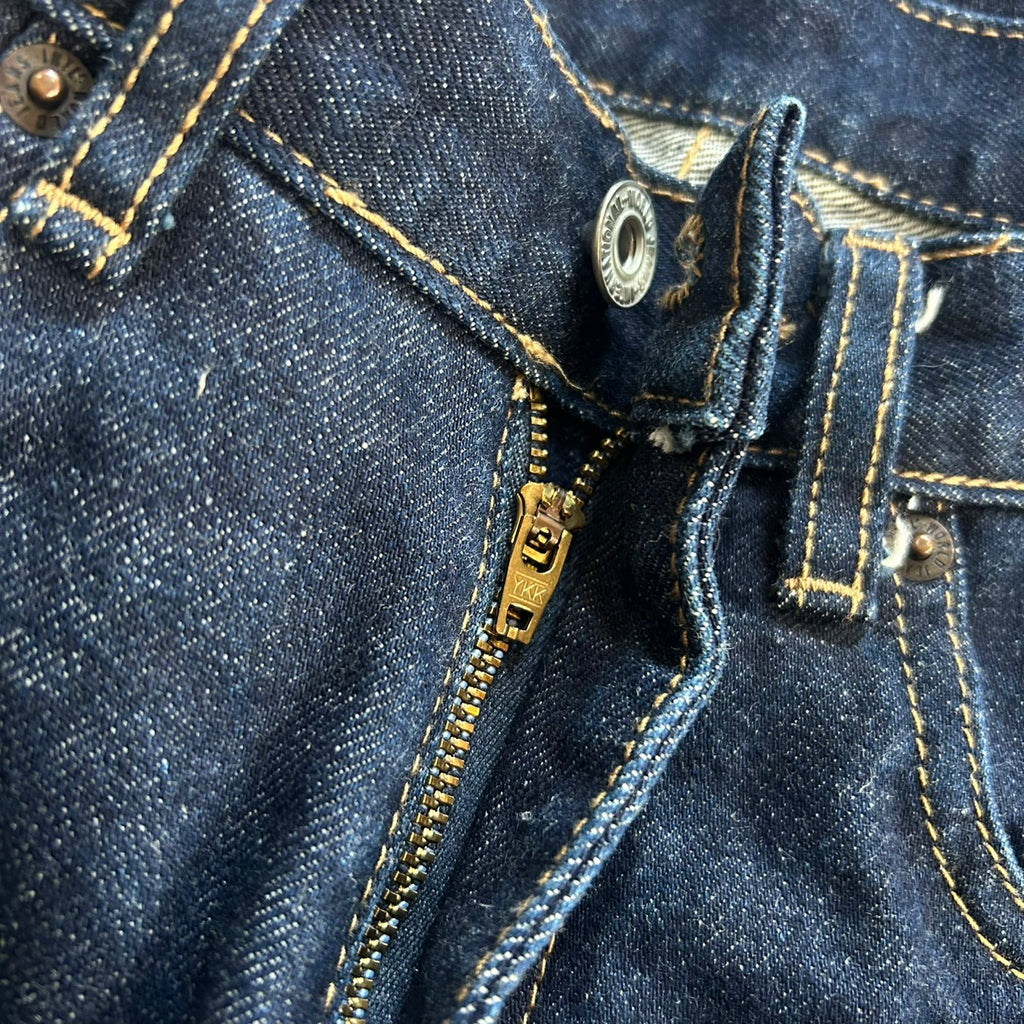 90s Old UNIQLO Dark Indigo Denim