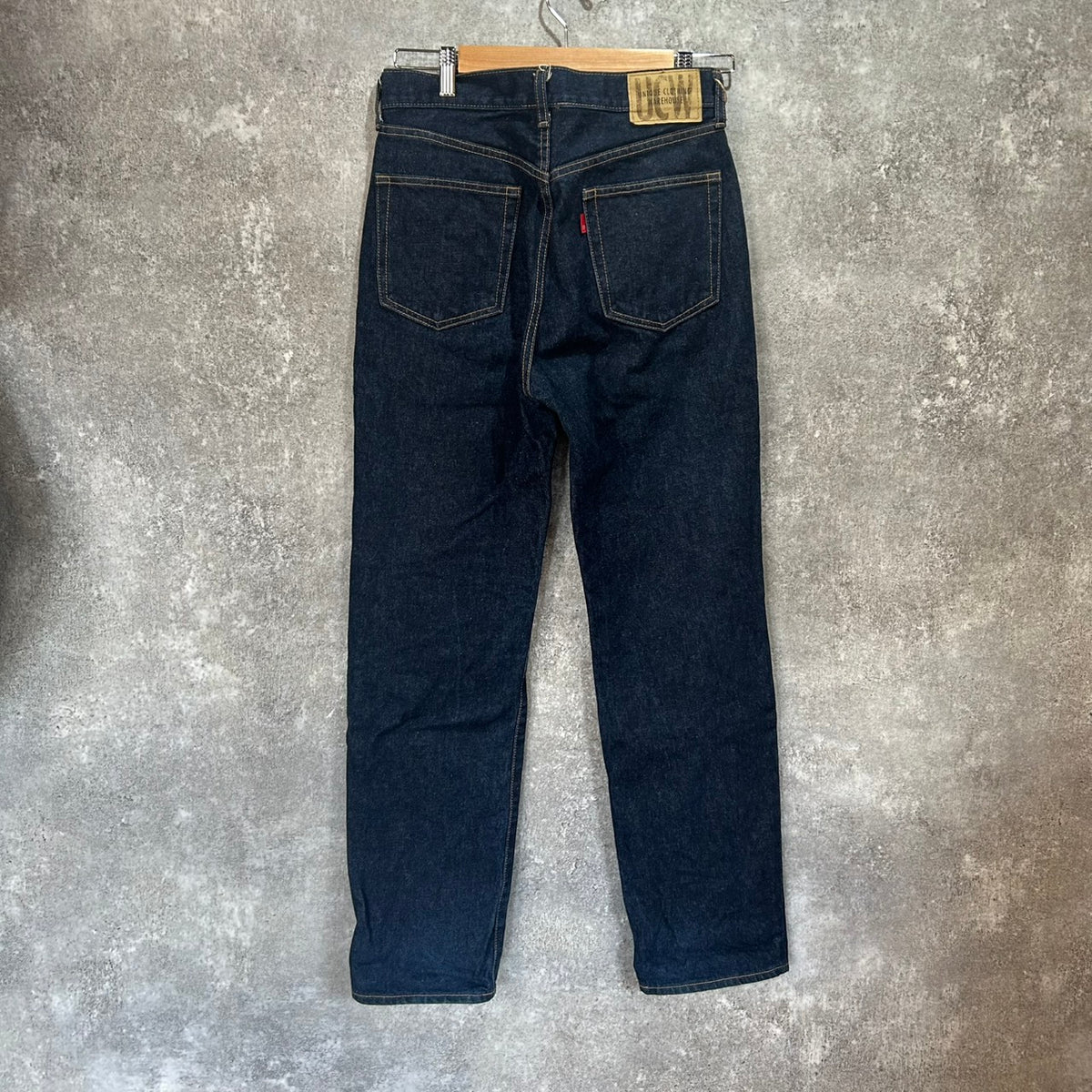 90s Old UNIQLO Dark Indigo Denim